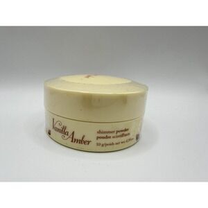 NEW SEALED Arbonne Amber Vanilla Shimmer Powder .35oz Vintage